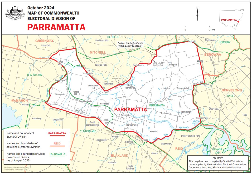 Electoral Division of Parramatta